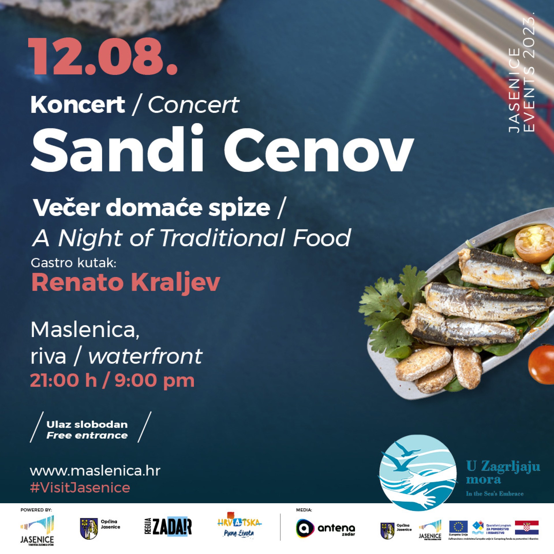 Koncert - Sandi Cenov